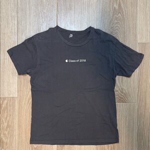 Apple Black Class of 2018 T-Shirt (Very Rear Apple Employee Exclusive)